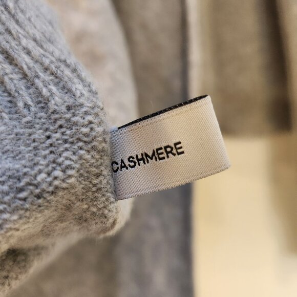 Cashmere 100 knit coat shawl cape cardigan - Picture 5 of 5